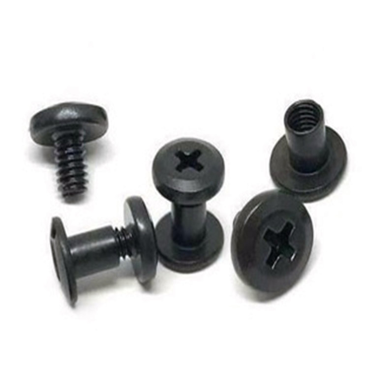Black Oxide Stainless Steel Set Book Binding Post Chicago Šroub