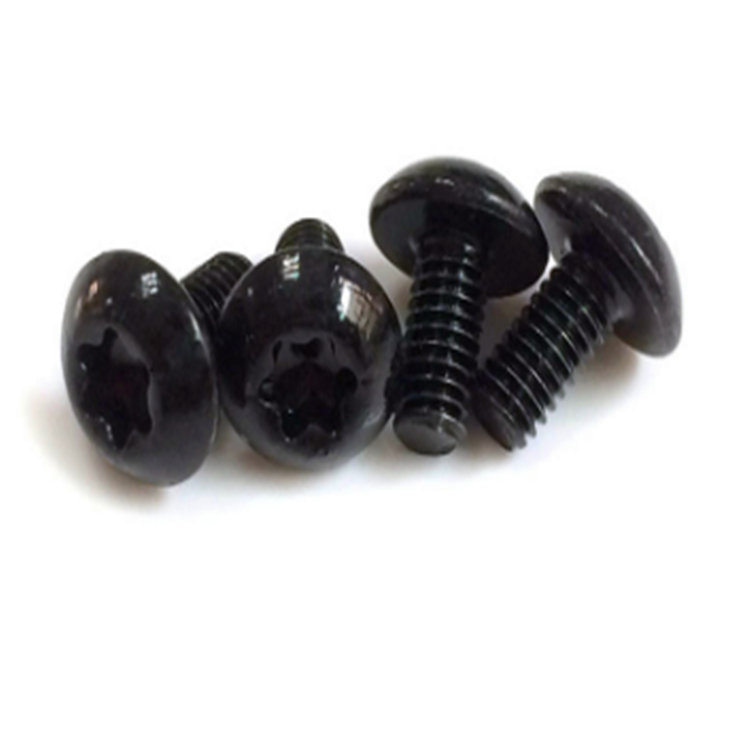 M4 Black Zinc Torx 6 laloků Hexalobulární šroub s patkovou hlavou