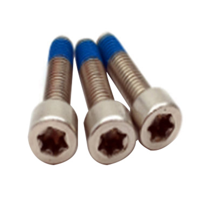 ISO14579 nový design m6 torx s kolíkovým nylonovým lékařským šroubem