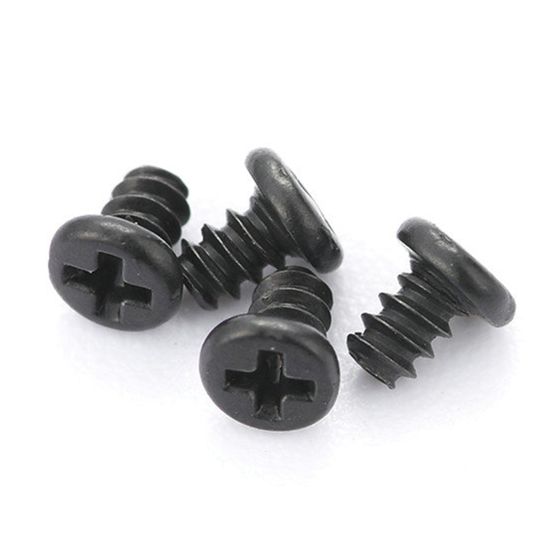 Kulová hlava Křížová uhlíková ocel M0.8 M1.0 M1.2 M1.4 M1.7 malý Micro mini šroub