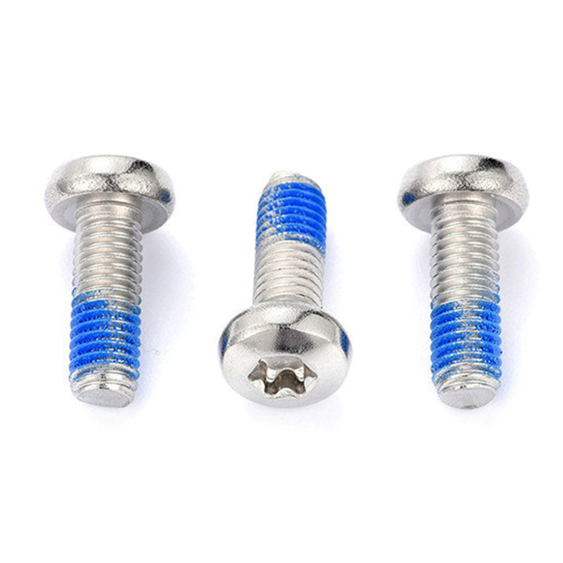 M3 torx strojní šroub s kulatou hlavou s nylonovou nášivkou M3 torx strojní šroub s kulatou hlavou s nylonovou nášivkou