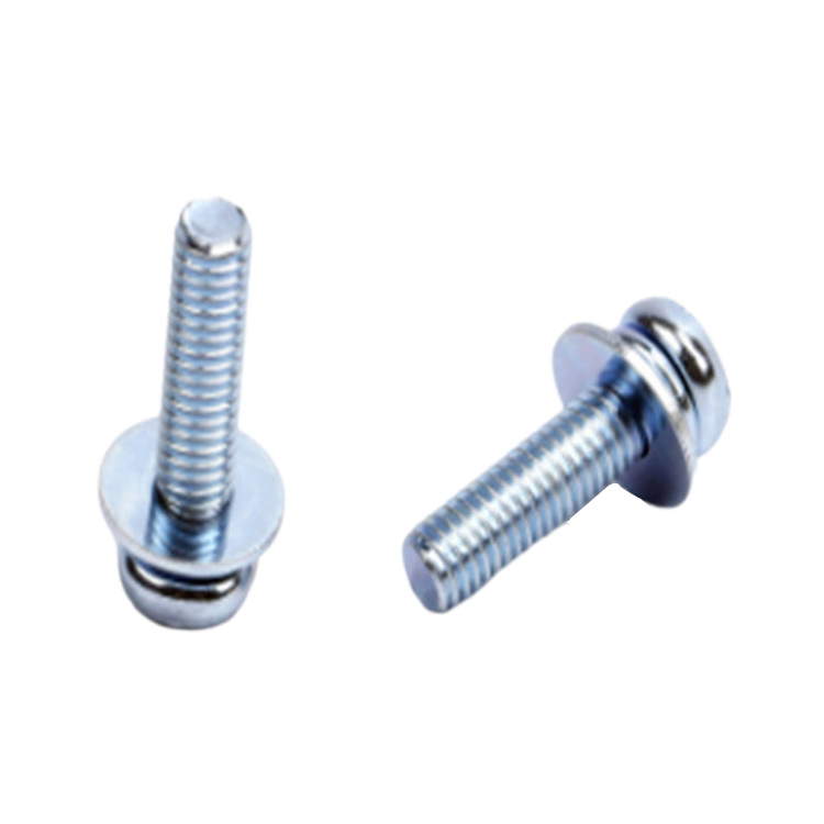 Vysoce kvalitní křížový zapuštěný šroub s kulatou hlavou se čtvercovými podložkami Vysoce kvalitní křížový zapuštěný šroub s kulatou hlavou se čtvercovými podložkami